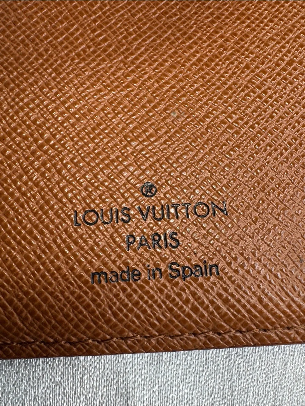 Louis Vuitton LV Monogram Canvas Brown & Gold Agenda Organizer